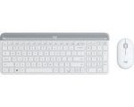 Bežična tastatura + miš Logitech MK470 US Bela