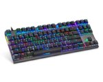 K82 mehanička crna tastatura plavi prekidač