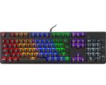 CK 107 crna mehanička tastatura plavi prekidač