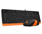 F1010 FSTYLER USB US narandžasta tastatura + USB narandžasti miš - Image 3