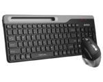FB2535C FSTYLER Wireless USB US tastatura + miš sivi - Image 2