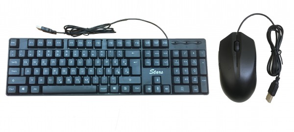 11973 Tastatura + Mis Stars Solutions USB YU - Image 1