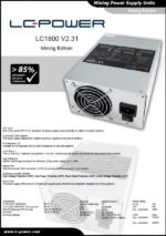Napajanje 1800W LC Power LC1800 ATX V2.31 Mining Edition - Image 2