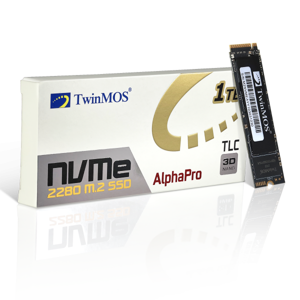 19259 SSD M.2 NVMe 1TB TwinMOS 3500MBs/3080MBs NVMEGGBM2280 - Image 1