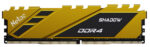 RAM DIMM DDR4 8GB 3200MHz Netac Shadow C16 Yellow NTSDD4P32SP-08Y