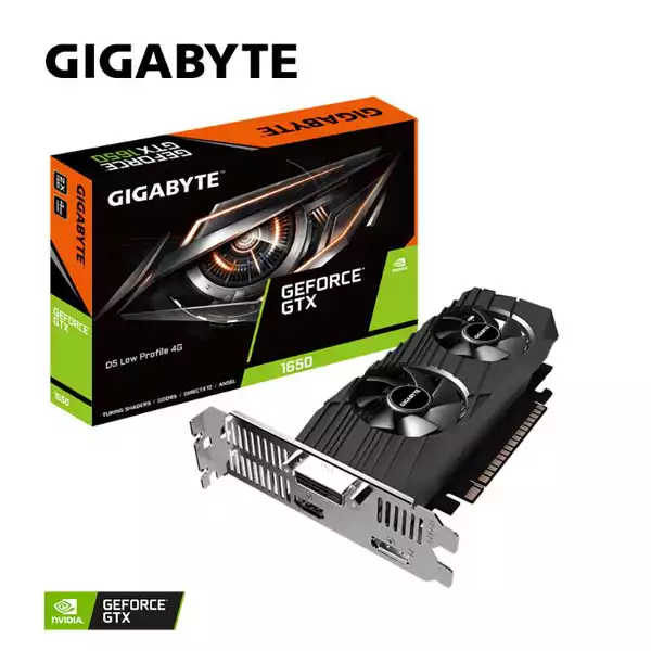20552 Grafička karta PCI-E Gigabyte GTX 1650 4GB GV-N1650OC-4GL 128 bit DVI/DP/HDMI - Image 1