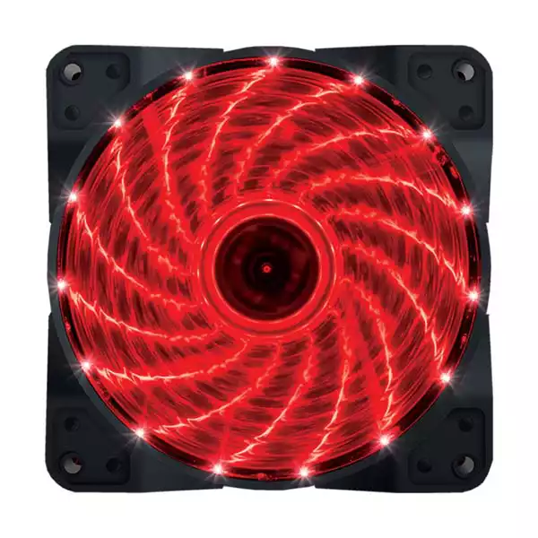 22799 Case Cooler 120x120 ZEUS Red led light - Image 1