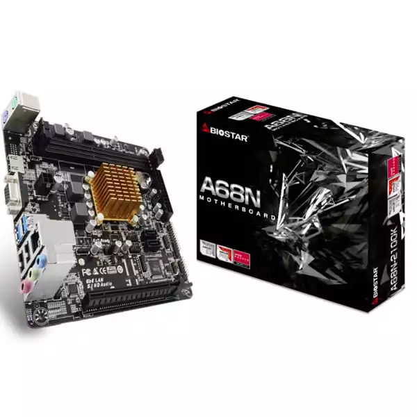 28795 Matična ploča FT3B Biostar A68N-2100K (E6010) VGA/HDMI - Image 1