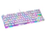 K87S bela mehanička tastatura crveni prekidač - Image 2
