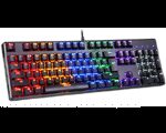CK 107 crna mehanička tastatura plavi prekidač - Image 2