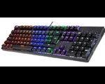 CK 107 crna mehanička tastatura plavi prekidač - Image 3