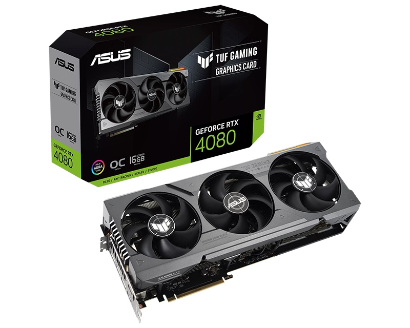 VGA02642_v nVidia GeForce RTX 4080 16GB 256bit TUF-RTX4080-O16G-GAMING - Image 1