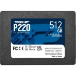 SSD 2.5 SATA3 512GB Patriot P220 550MBs/500MBs P220S512G25 - Image 3
