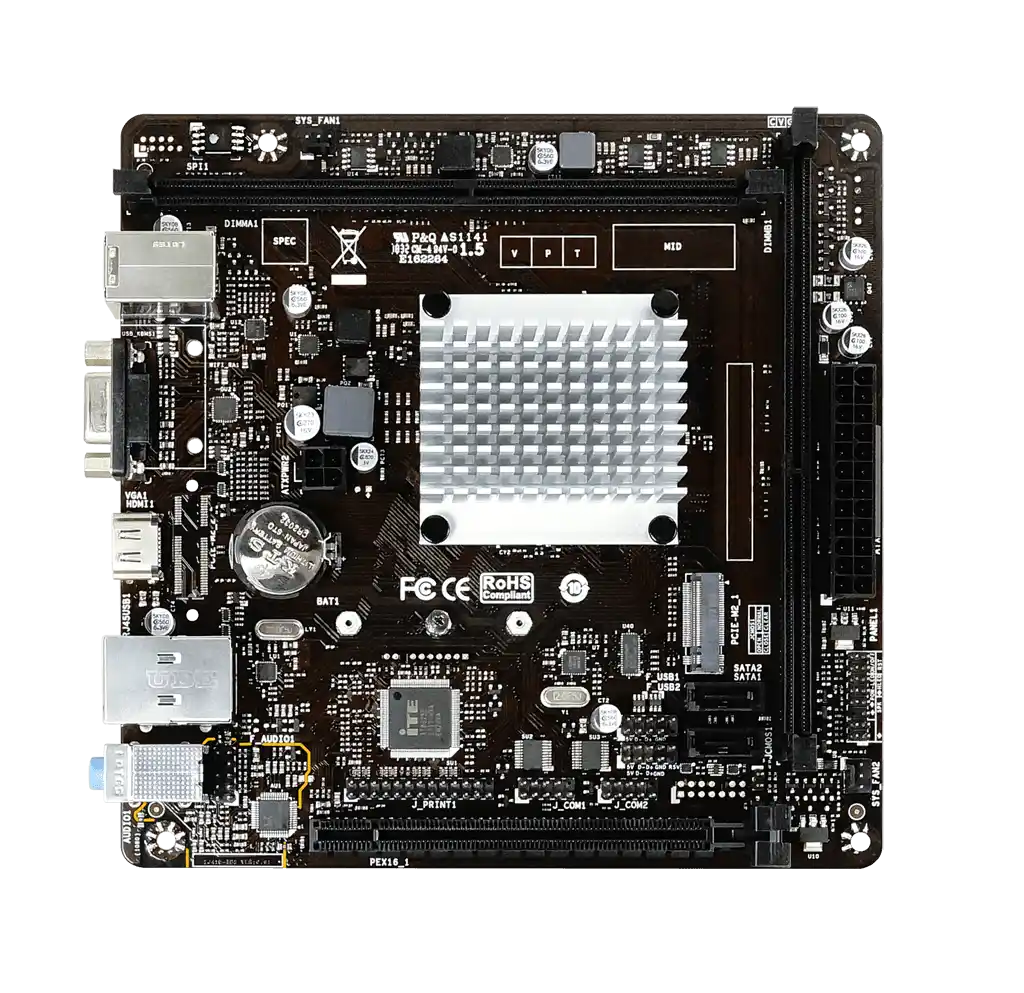 61531 Matična ploča Biostar J4125NHU HDMI/VGA/M.2 Mini ITX - Image 2