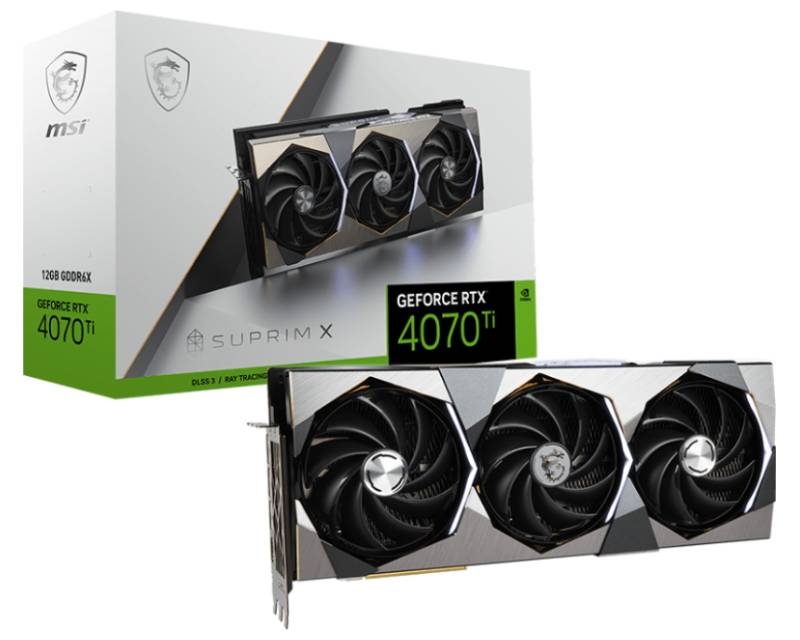VGA02668_v nVidia GeForce RTX 4070 Ti 12GB RTX 4070 Ti SUPRIM X 12G - Image 1