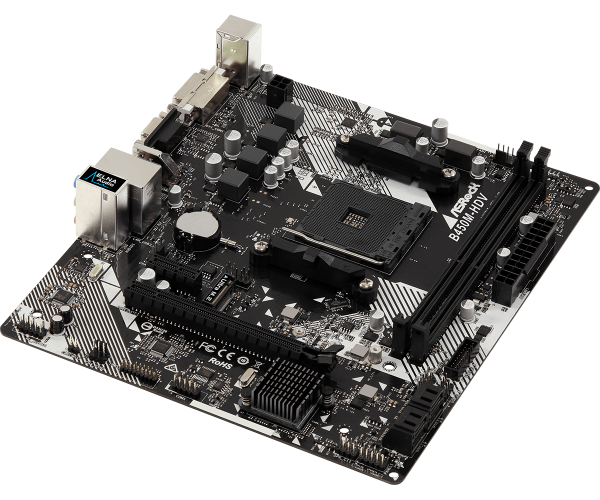 13197 MB AM4 AsRock B450M-HDV R4.0 90-MXB9N0-A0UAYZ - Image 7