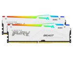 Memorija DDR5 64GB (2x32GB) 5600MHz Kingston Fury Beast White Expo KF556C36BWEAK2-64