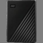 HDD External WD My Passport (5TB, USB 3.2) Black