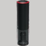 Prestigio Lugano, smart wine opener, 100% automatic, aerator, vacuum stopper preserver, foil cutter, opens up to 80 bottles without recharging, 500mAh battery, Dimensions D 52*H200mm, black+red color. - Image 3