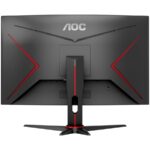 AOC Monitor LED 24G2AE/BK Gaming IPS 144Hz (23.8 “, 16:9, 1920x1080, IPS, 144Hz, 250 cd/m², 1000:1, 1 ms, 178/178°, Speakers,  VGA, HDMI, DP, Tilt, FreeSync Premium, Frameless) Black-Red, 3y - Image 3
