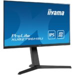iiyama 27" ETE IPS-panel, 1920x1080,  250 cd/m², 13cm Height Adj. Stand, Speakers, HDMI, DisplayPort, 1ms (MPRT), USB-HUB 2x2.0, Black - Image 3