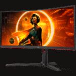 AOC G3 CU34G3S/BK - 86.4 cm (34") - 3440 x 1440 pixels - UltraWide Quad HD - LED - 4 ms - Black - Redcurved gaming monitor with WQHD resolution 165Hz refresh rate and 1ms response time - Image 2