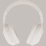 CANYON BTHS-3, Bluetooth headset,with microphone, BT V5.1 JL6956, battery 300mAh, Type-C charging plug, PU material, size:168*190*78mm, charging cable 30cm and audio cable 100cm, Beige - Image 2