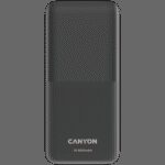 CANYON PB-1010, Power bank 10000mAh Li-pol battery with 2pcs Build-in Cable,  Input:  TYPE-C:  5V3A/9V2A  18WMicro USB: 5V2A/9V2A  18W   Output:  TYPE-C:  5V3A/9V2.2A  20WUSB-A: 4.5V5A ,5V4.5A, 5V3A,9V2A ,12V1.5A 22.5WTYPE-C cable: 4.5V5A ,5V4.5A, 5V3A,