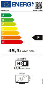 TV PROFILO SMART LED 43" 43PA315EG FHD 1920x1080/ANDROID 11/DVB-T2/C/S2/black - Image 2