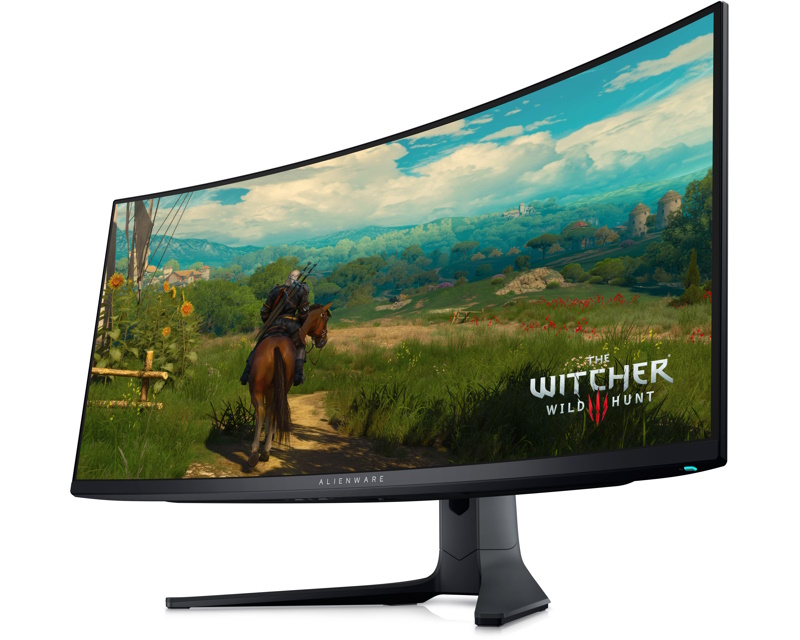 MON02480_v 34 inch AW3423DWF 165Hz QHD OLED FreeSync Alienware Gaming zakrivljeni monitor - Image 1