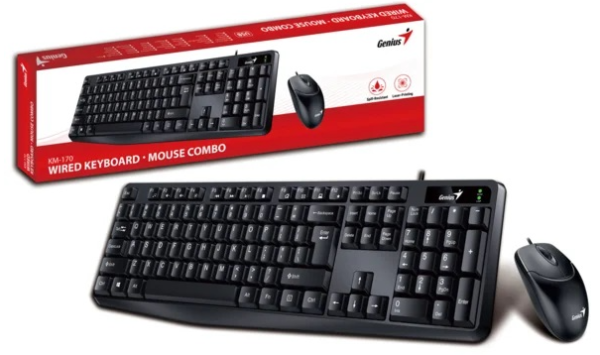 28905 Tastatura + miš Genius KM-170 US - Image 1
