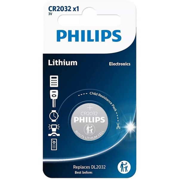 29186 Baterija Philips CR2032 Litijum - Image 1