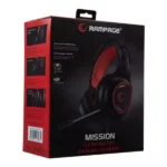 Slušalice sa mikrofonom Rampage RM-K23 Crvene - Image 3