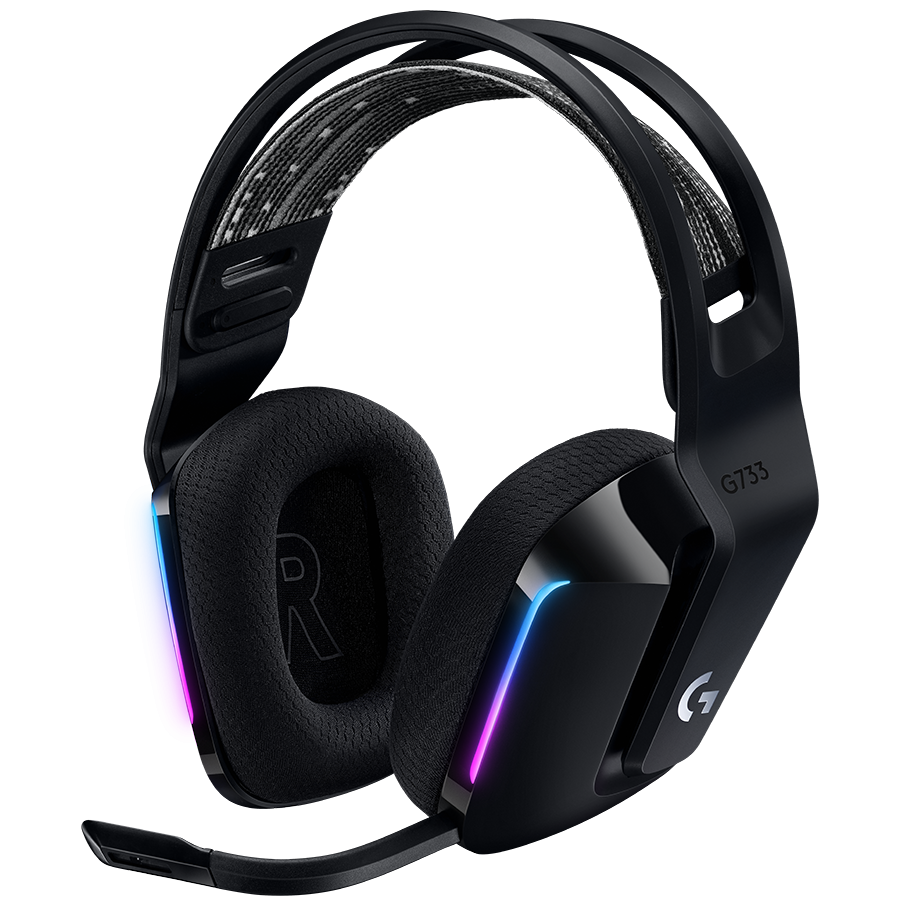 220321170016384624 Bežične slušalice sa mikrofonom Logitech G733 crne - Image 1