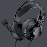 Cougar I VM410 I 3H550P53B.0002 I Headset I 53mm Driver / 9.7mm noise cancelling Mic. / Stereo 3.5mm 4-pole and 3-pole PC adapter / Suspended Headband / Black