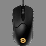 CANYON Accepter GM-211, Optical gaming mouse, Instant 725, ABS material, huanuo 5 million cycle switch, 1.65M braided cable with magnet ring, weight: 113g, Size: 125*64*39mm, Black