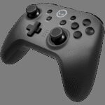 LORGAR TRIX-510, Gaming controller, Black, BT5.0 Controller with built-in 600mah battery, 1M Type-C charging cable ,6 axis motion sensor support nintendo switch ,android,PC, IOS13, PS3, normal size dongle,black - Image 2