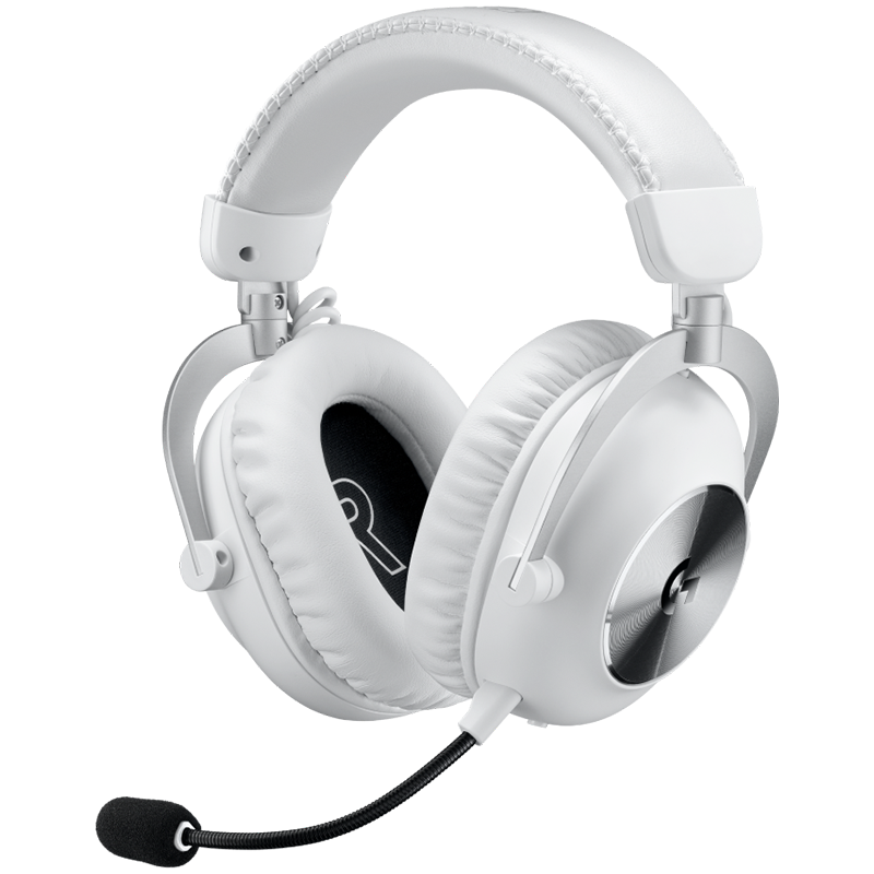 230602070012351203 LOGITECH G PRO X2 LIGHTSPEED Wireless Gaming Headset - Blue Mic - WHITE - Image 1