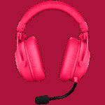 LOGITECH G PRO X2 LIGHTSPEED Wireless Gaming Headset - Blue Mic - MAGENTA