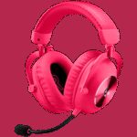 LOGITECH G PRO X2 LIGHTSPEED Wireless Gaming Headset - Blue Mic - MAGENTA - Image 2