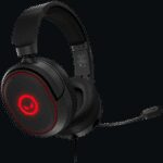 LORGAR Kaya 460, USB Gaming headset with microphone, CM108B, RGB backlight, Plug&Play, USB-A connection cable 2m, fabric ear pads, size: 192*184.7*88mm, 0.329kg, black