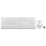 Bežična tastatura+miš A4 Tech FG1010 FSTYLER USB beli
