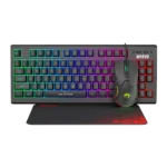 Tastatura + Miš + Podloga Marvo Scorpion CM310 Crna
