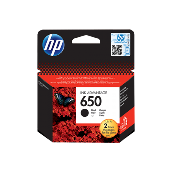 12164 Cartridge HP CZ101AE No.650 Black - Image 1