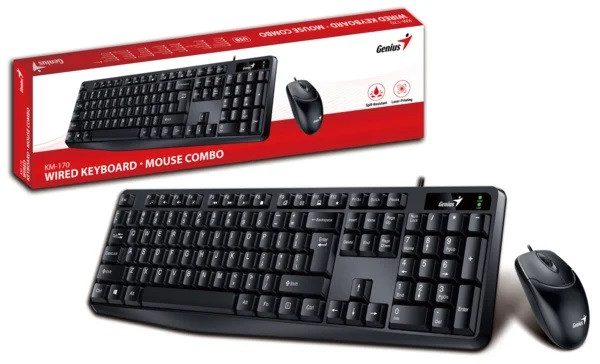 36960 Tastatura + miš Genius KM-170 YU - Image 1