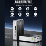 Mini PC GMKTec NucBox G9 W11 pro Dual boot - Image 4