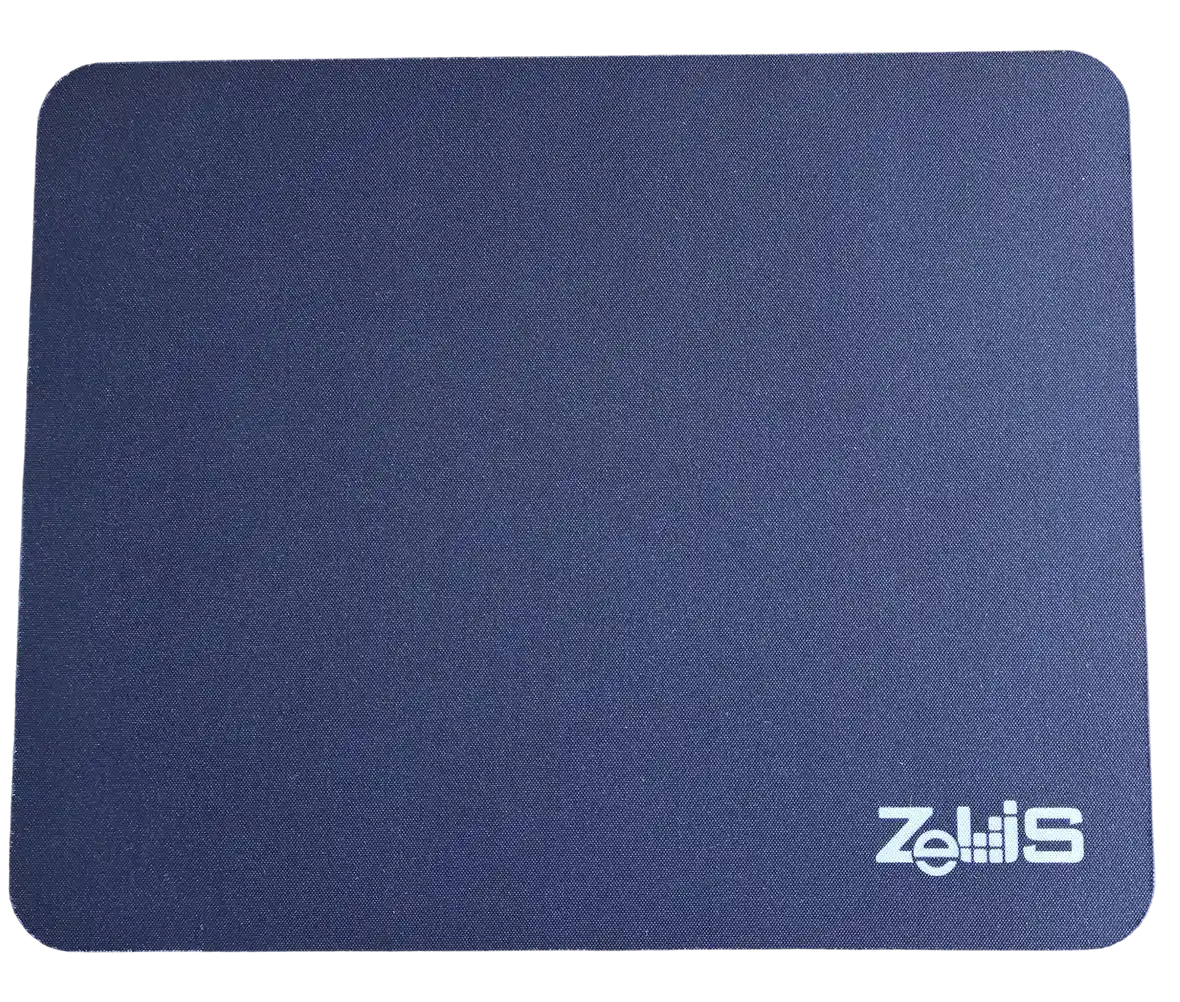 133843 Podloga za miša Zeus MP01 Siva 250x200x3mm - Image 1