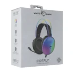 Slušalice sa mikrofonom White Shark FIREFLY 50mm/Multiplatform/RGB/Crna - Image 2
