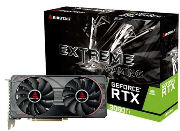139313 Grafička karta Biostar RTX 3060TI GDDR6 8GB 256bit 3XDP/HDMI - Image 1