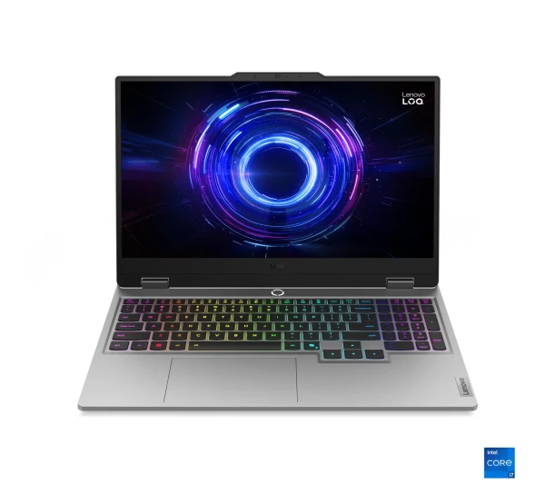 141649 Laptop Lenovo LOQ 15IRX10 15.6 FHD IPS/i7-13645HX/24GB DDR5/512GB/RTX5060/SRB/Siva/83JE01A6YA - Image 1